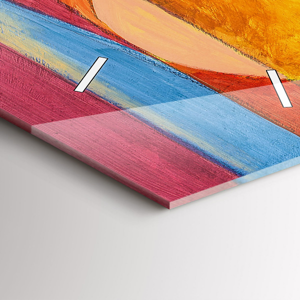 Reloj vertical Arte Decoración Abstracto - espejomat.es