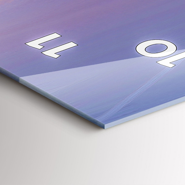 Reloj vertical Paisaje marino - espejomat.es