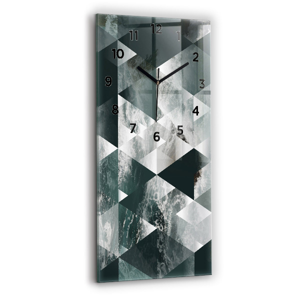 Reloj vertical Olas de mar abstractas - espejomat.es