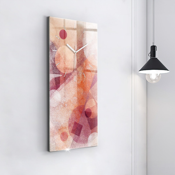 Reloj vertical Abstracción geométrica - espejomat.es