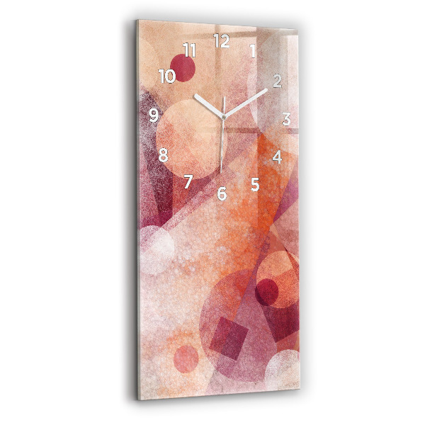 Reloj vertical Abstracción geométrica - espejomat.es