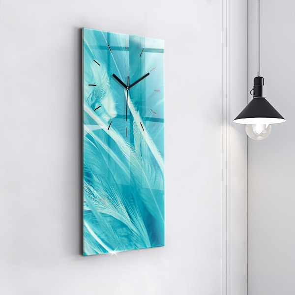 Reloj vertical Verde turquesa vintage - espejomat.es