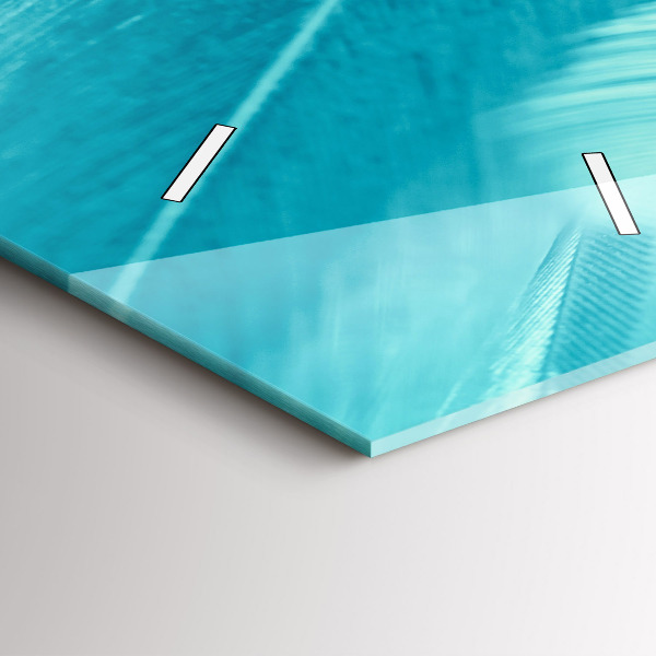 Reloj vertical Verde turquesa vintage - espejomat.es