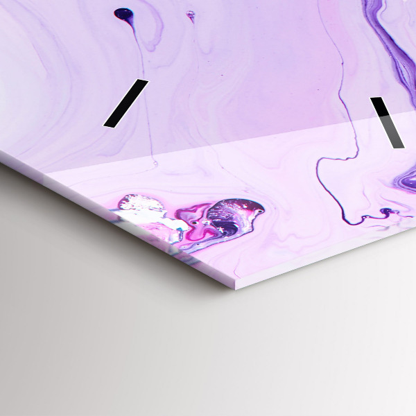 Reloj vertical Fondo colorido - espejomat.es