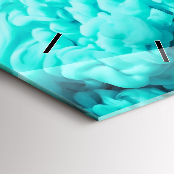 Reloj vertical Arte moderno - manchas - espejomat.es