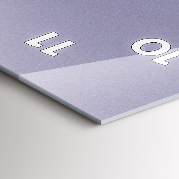 Reloj de cristal vertical Abstract sol - espejomat.es