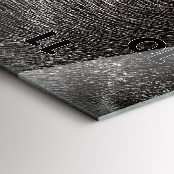 Reloj de vidrio vertical Perro y gato escocés - espejomat.es