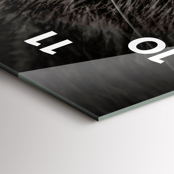 Reloj vertical Perro y gato escoceses - espejomat.es