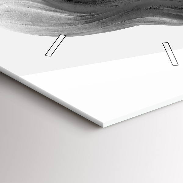 Reloj de cristal vertical Escultura de un ángel con alas - espejomat.es