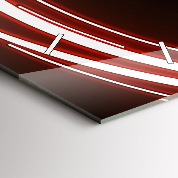 Reloj vertical Gato con ojos rojos - espejomat.es