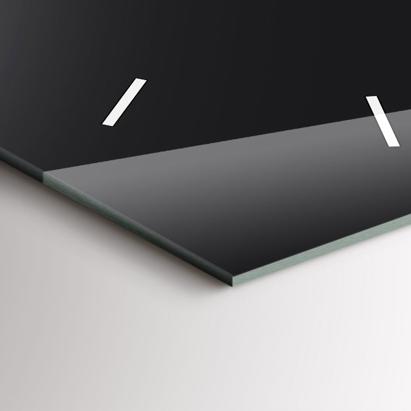 Reloj de vidrio vertical Fases de la luna - espejomat.es