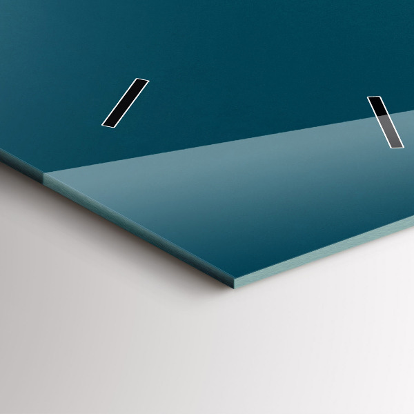 Reloj de vidrio vertical Puesta de sol en las montañas - espejomat.es