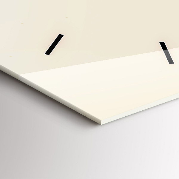 Reloj de vidrio vertical Hombre con barba y pipa - espejomat.es