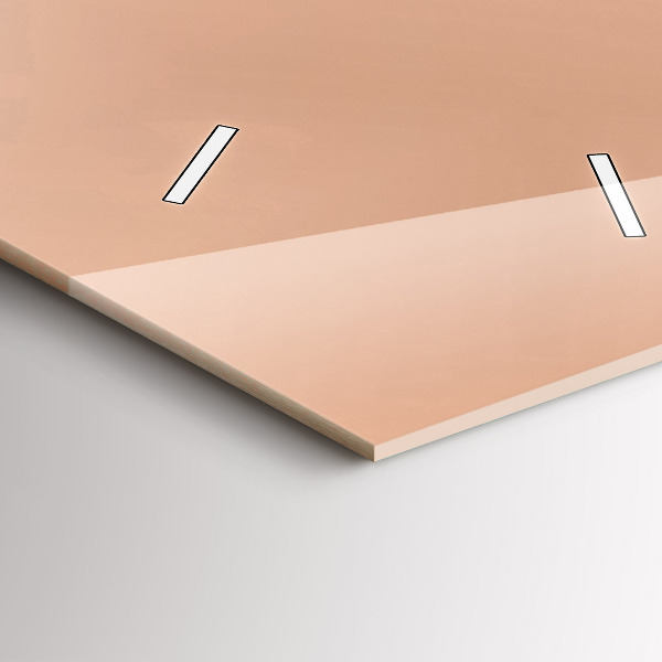 Reloj de vidrio vertical Ilustración de un flamenco - espejomat.es