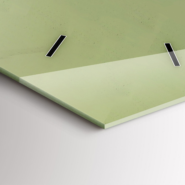 Reloj de cristal vertical Alce gráfico - espejomat.es