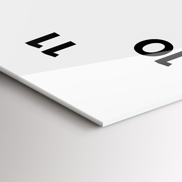 Reloj vertical Dibujo oso - espejomat.es