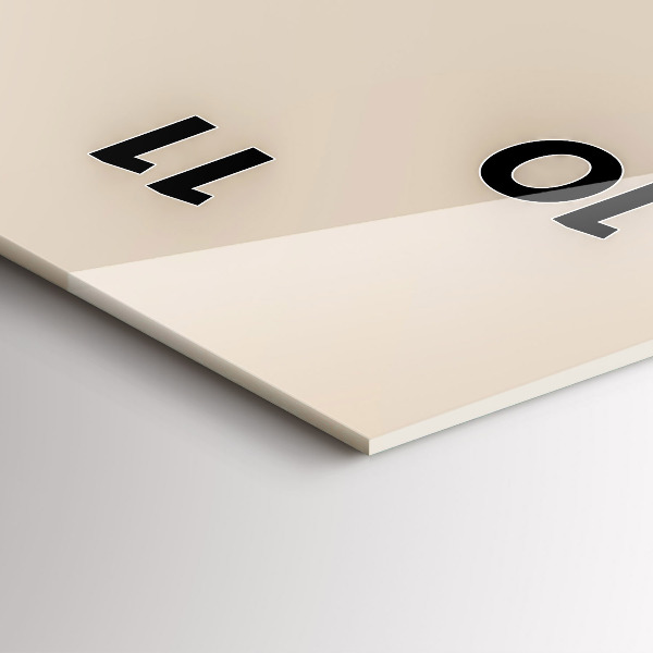 Reloj vertical Hombre con pipa - espejomat.es