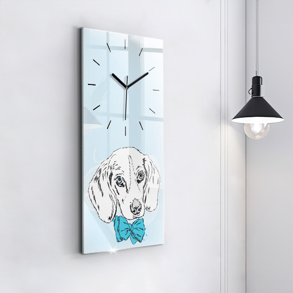 Reloj vertical Perro cachorro - espejomat.es