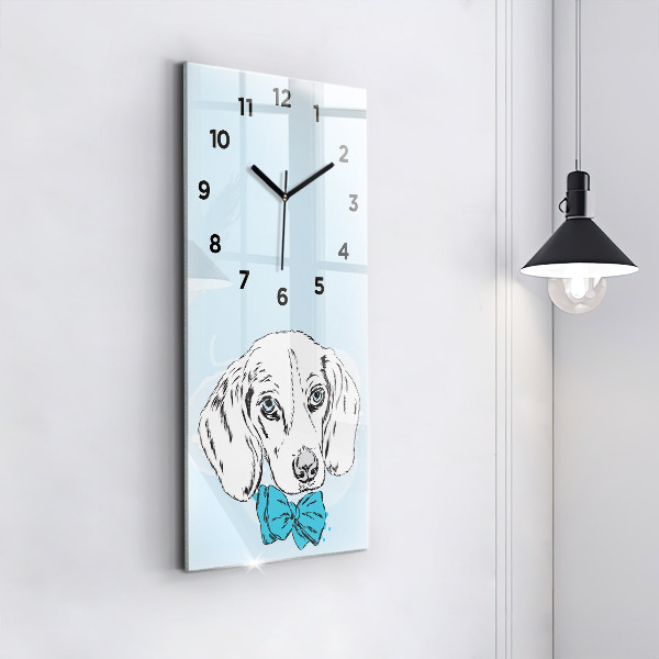 Reloj vertical Perro cachorro - espejomat.es