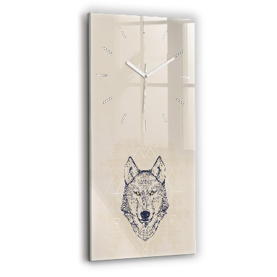 Reloj vertical Cabeza de lobo - espejomat.es