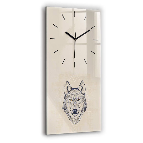 Reloj vertical Cabeza de lobo - espejomat.es