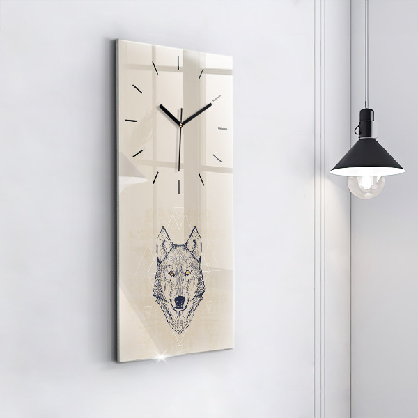 Reloj vertical Cabeza de lobo - espejomat.es