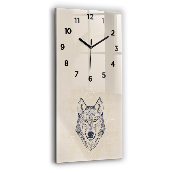 Reloj vertical Cabeza de lobo - espejomat.es