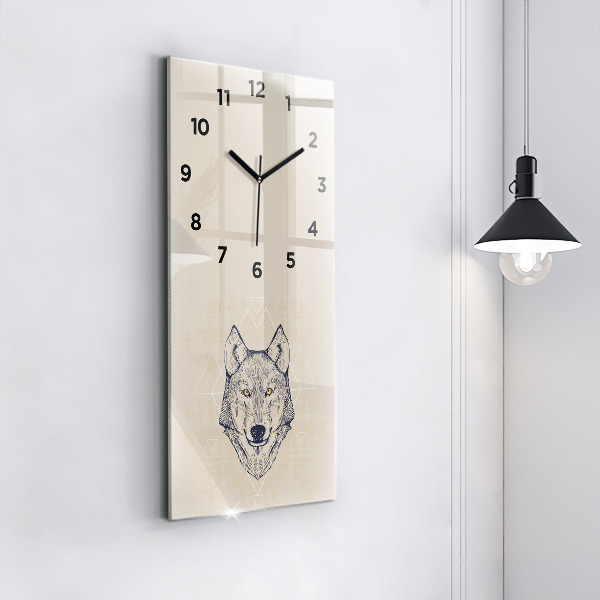 Reloj vertical Cabeza de lobo - espejomat.es