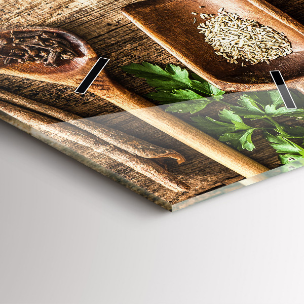 Reloj vertical Cucharas de especias - espejomat.es