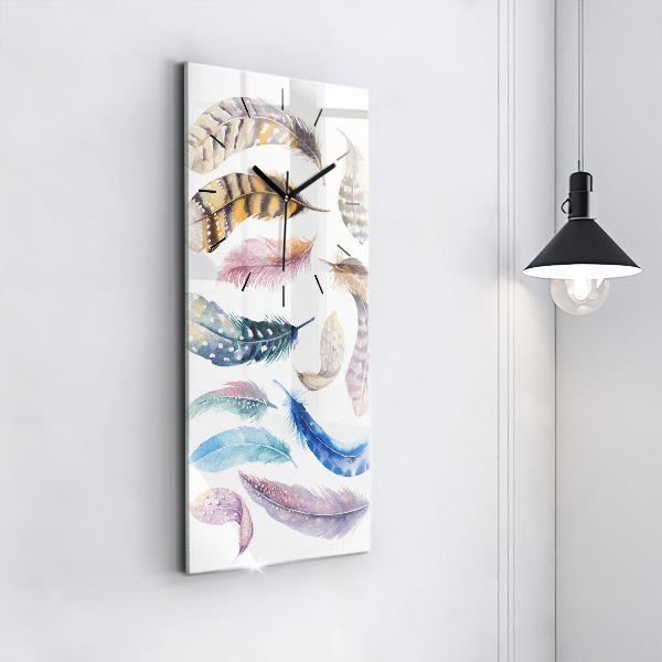 Reloj de cristal vertical Ilustración de arte retro - espejomat.es