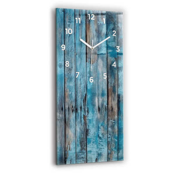 Reloj vertical Tablas azules - espejomat.es