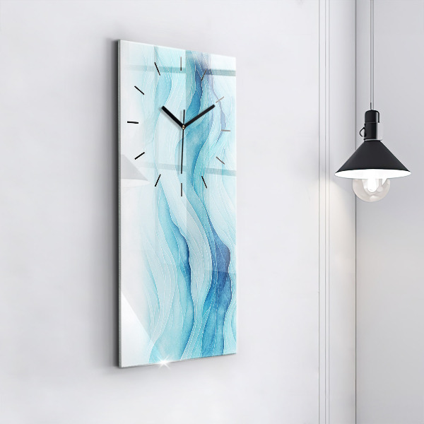 Reloj vertical Nubes azules - espejomat.es