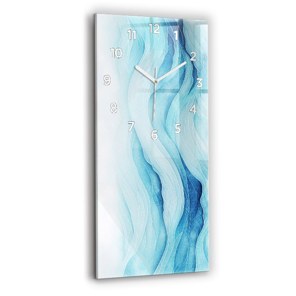 Reloj vertical Nubes azules - espejomat.es