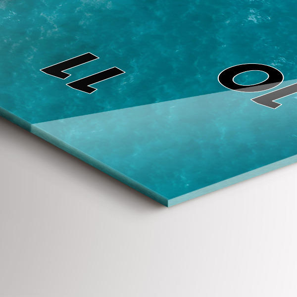 Reloj vertical Fiordos en la Costa Blanca - espejomat.es