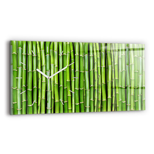 Reloj horizontal Bambú asiático