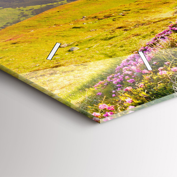 Reloj horizontal Paisaje de montaña