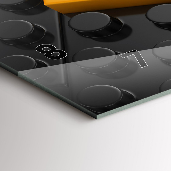 Reloj horizontal Bloques de juguete