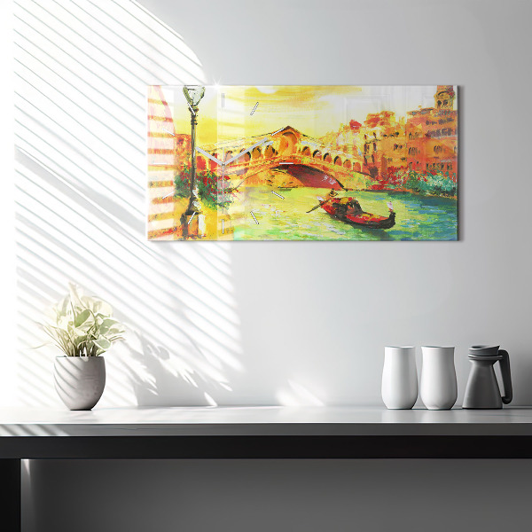 Reloj horizontal Puente de Rialto de Venecia