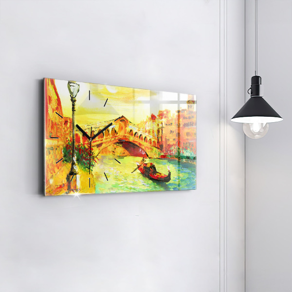 Reloj horizontal Puente de Rialto de Venecia