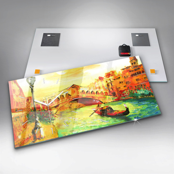 Reloj horizontal Puente de Rialto de Venecia