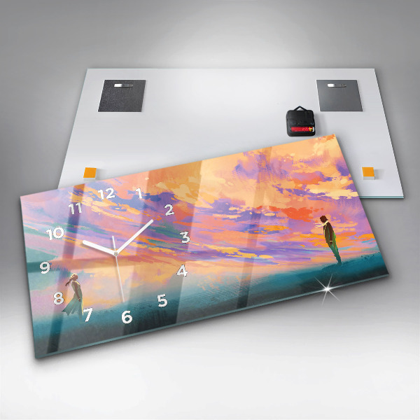 Reloj horizontal Amor platónico