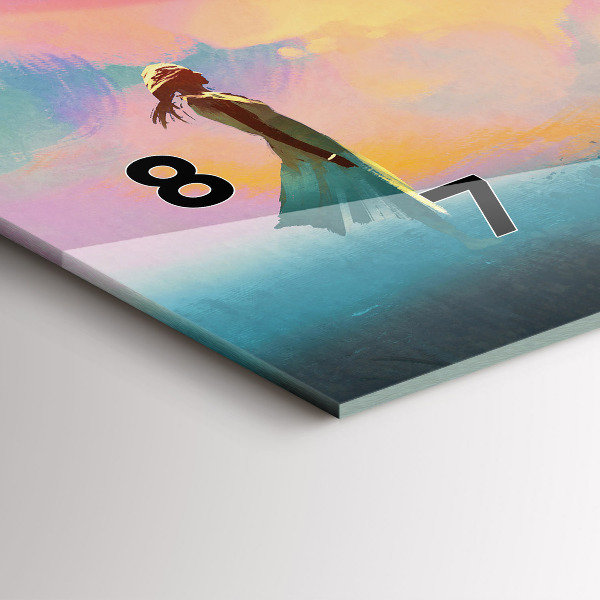 Reloj horizontal Amor platónico