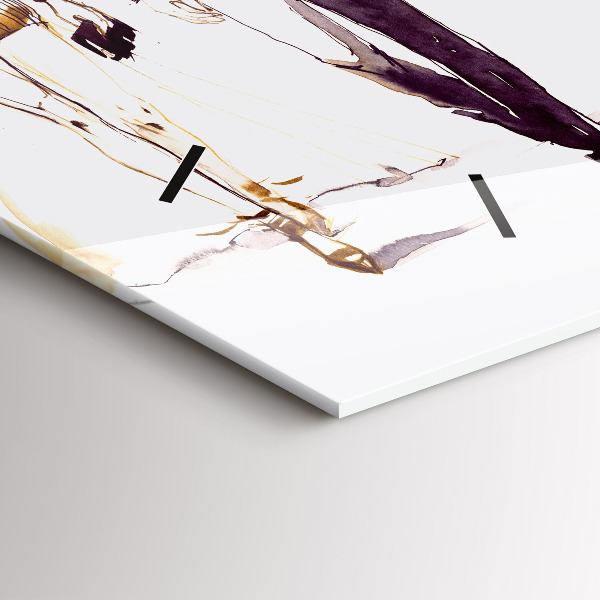 Reloj de cristal horizontal Mujer y hombre