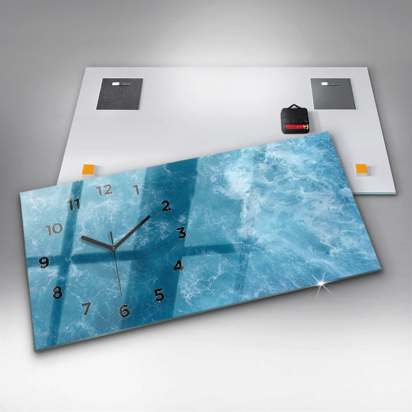 Reloj horizontal Agua de mar
