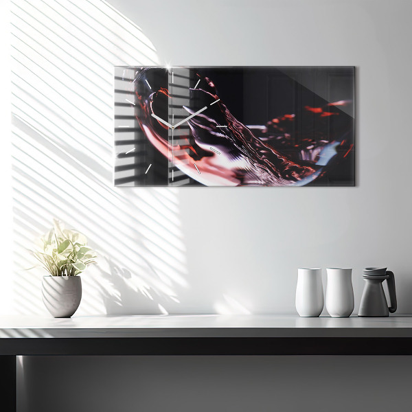 Reloj horizontal Copa de vino