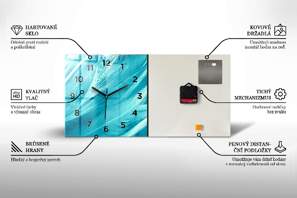 Reloj de cristal horizontal Viejo tronco de árbol
