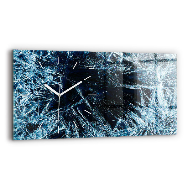 Reloj horizontal Pared congelada