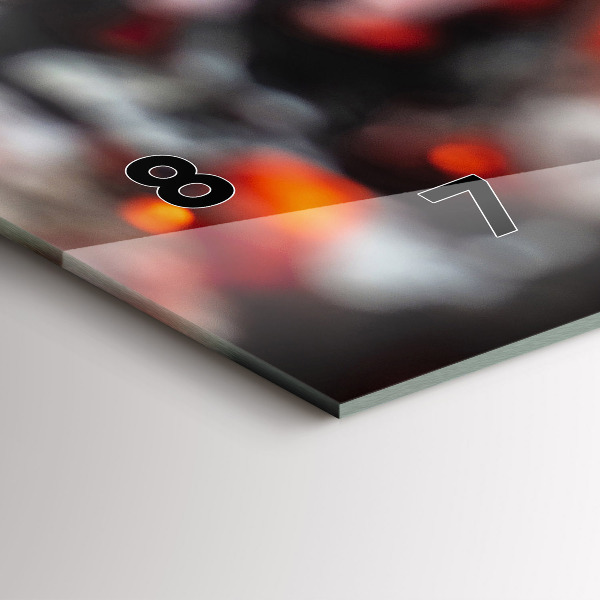 Reloj horizontal Cuadrícula