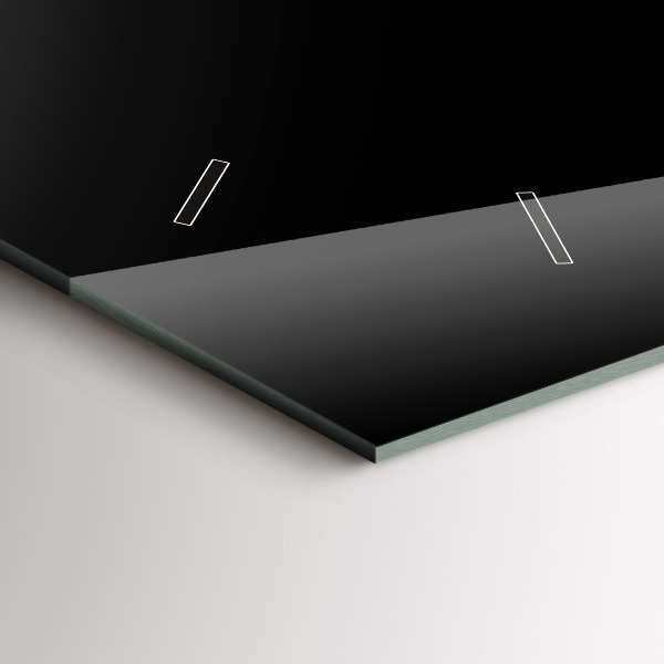 Reloj de cristal horizontal Limones