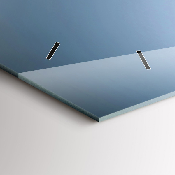 Reloj de cristal horizontal Copa de vino